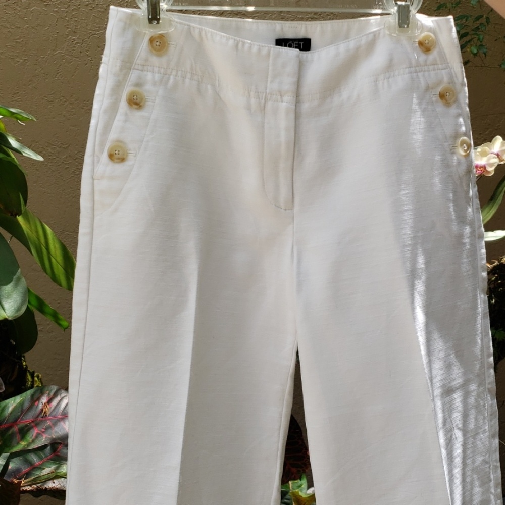 Wide leg cropped sailor pants!!!